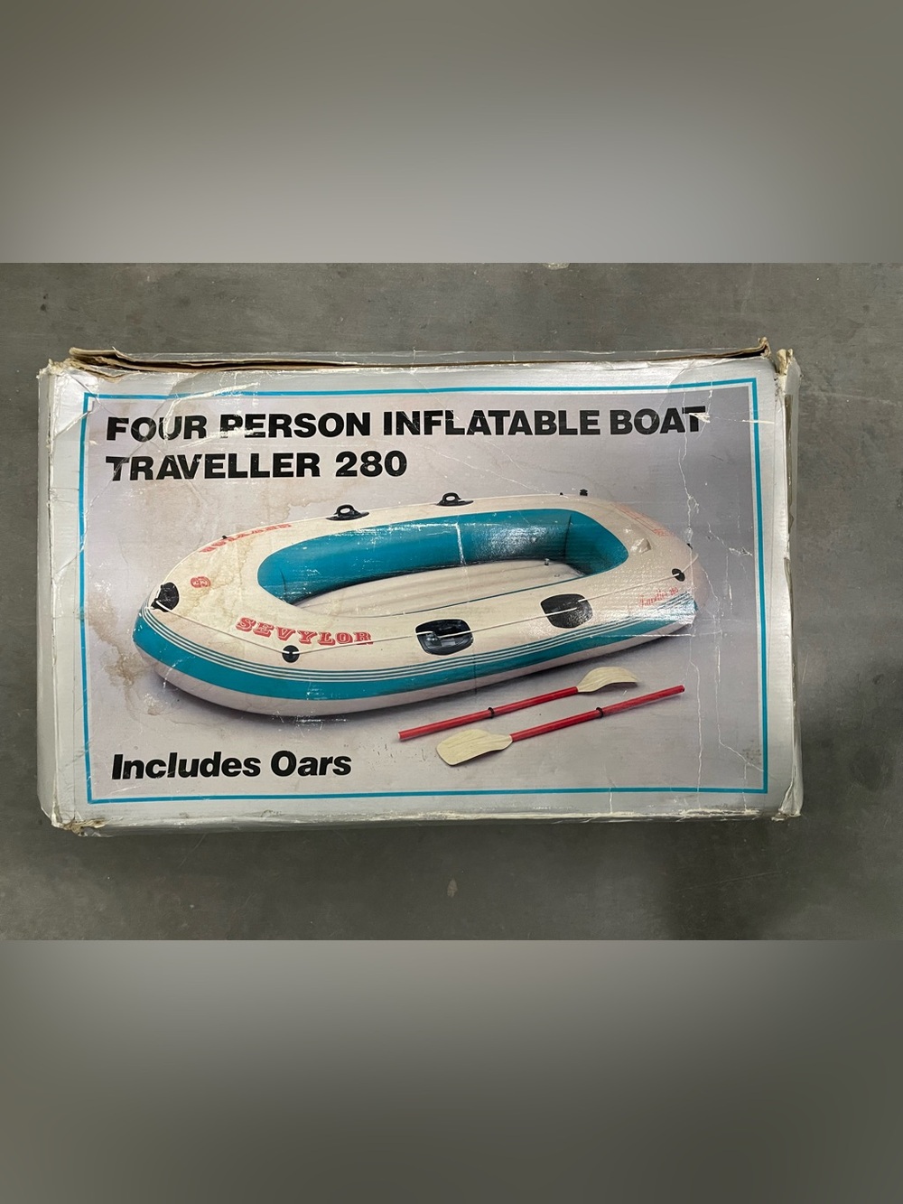 Sevylor Traveller 280 Four-Person Inflatable Boat